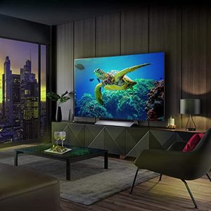 Televisor Inteligente 4K de 77 Pulgadas con Control Remoto, Pantalla de Alta Definición - Product Image 1