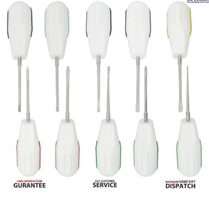 10 Uds. Elevadores de raíces dentales manuales blancos PDL Luxating Kit de Cirugía de aflojamiento de dientes cirugía Oral odontología quirúrgica - Product Image 4