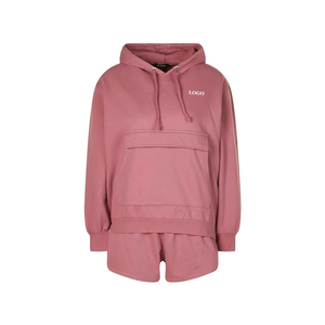 Camisa de manga larga de nailon y algodón de 2 piezas con logotipo personalizado, en la cintura con pliegues pantalones acampanados, mallas altas para chicas, conjuntos de ropa de mujer - Product Image 4