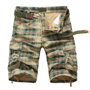 Hochwertige Herren Mittlere Hose Sommer Baumwolle Bequeme Outdoor Sport Strand hose Shorts Gerade Große Cargo hose