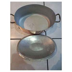 High Quality Eco-Friendly Copper Serving <b>Pot</b> with Lid New Design <b>Kitchen</b> <b>Utensils</b> Sets Direct Export From India - Product Image 4