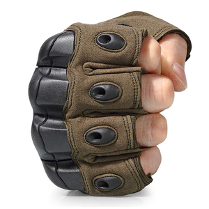 Prix d'usine Gants tactiques de chasse en cuir antidérapants Gant tactique le plus vendu - Product Image 3