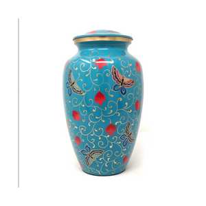 Meilleures ventes avec des prix bon marché fabriqués en inde urne de sublimation fournitures funéraires urne en aluminium fabricant et exportateur de crémation - Product Image 1