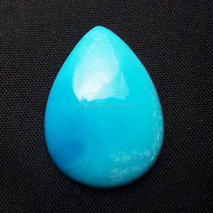 Piedra cabujón redonda turquesa a granel, tamaño de 10MM, piedra preciosa suelta turquesa, fabricación de joyas DIY, piedra semipreciosa turquesa de Arizona - Product Image 5