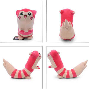 Peluche Pokémon Furret Brillant en Polyester et Coton Ultra Doux avec Rembourrage en Coton PP, Modèle Personnalisable ODM, Très Demandé - Product Image 3