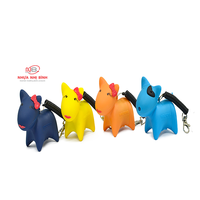 Support de sacs à déjections pour chats et chiens, portable, durable, écologique, en plastique, multicolores, pour extérieur, avec logo personnalisé, modèle SCS 06, Nhi Binh Plastic 2025