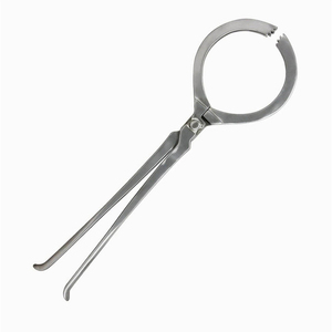 Probador de pezuña de acero inoxidable de alta calidad, herramienta de herrador, probador de pezuña ajustable - Product Image 5