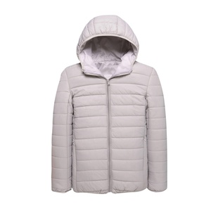 Chaqueta de plumón para hombre con logotipo personalizado, diseño propio, impermeable, informal. - Product Image 2