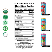 Lychee sap met vruchtvlees 500ml fles frisdrank OEM ODM Private Label drankenfabrikant