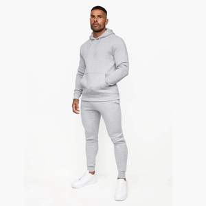 Sweat-shirt de sport à manches longues et capuche pour hommes Survêtement uni 6XL brodé pour la course à pied en hiver - Product Image 5