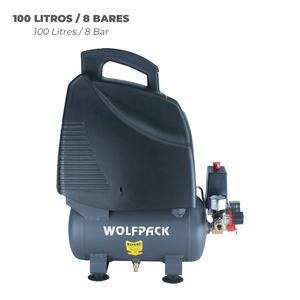 Compressore 6 Litri / 8 Bar / 1,1 kW - 1,5 HP Senza Olio - Product Image 5