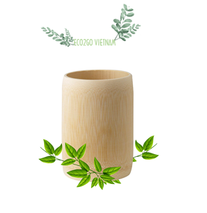 Taza de café de bambú de alta calidad reutilizable ecológica/tazas de bambú con uso de pajita para agua fría y caliente por Eco2go Vietnam - Product Image 2