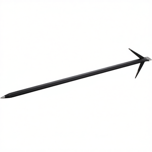 Palanca de 1250 mm de Longitud con Recubrimiento en Polvo, Forma Angular de 25 mm, Borde de Corte Recto, Producto de Metalurgia - Product Image 2