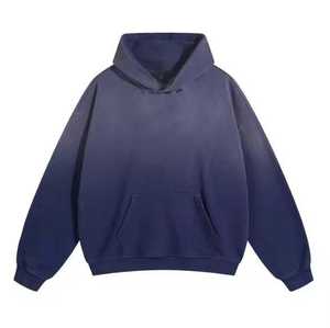 Sudaderas con Lavado Ácido para Hombre, Último Estilo, 100% Algodón, Invierno, Impermeables, Ropa Casual, Diseño de Logotipo Personalizado, MOQ Bajo, Marca Privada - Product Image 4