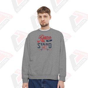 Sweat-shirt pour homme ultra doux personnalisé de qualité supérieure en molleton polyester/coton 380g coupe-vent et respirant pour la saison hivernale - Product Image 3