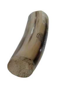 แก้วดื่มเบียร์ทำจากแก้วไวกิ้งทรงเขาควายสีธรรมชาติดีไซน์ล่าสุด - Product Image 3