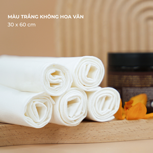 Toalla de viaje desechable de tela no tejida ecológica blanca OEM ODM compacta y cómoda de llevar para el verano - Product Image 2