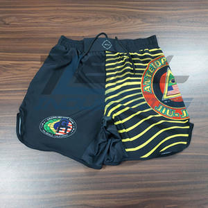 Short Mma personnalisé tissu micro extensible impression par sublimation short de combat taille élastique grappin short Bjj fabriqué au Pakistan - Product Image 1