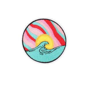 Parche Bordado de la Mejor Calidad del Fabricante, Diseño de Tela de Sarga con Logotipo de Tela de Algodón Estampado, Decoración, Parche Bordado OEM - Product Image 6