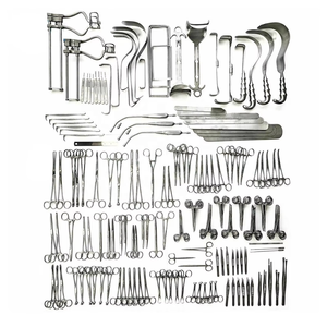 Juego de Apendicectomía de 197 Piezas de Alta Calidad, Instrumentos de Cirugía Manual, Acero Inoxidable Alemán Dorado, Aprobado por la CE, DIVIED - Product Image 1