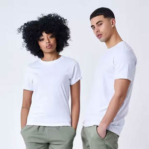 2025 nueva llegada de los hombres de moda 100% algodón gimnasio y Fitness camiseta de gran tamaño Slim Fit Casual desgaste transpirable Top - Product Image 6