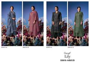 Colección de trajes de fiesta Salwar Kameez bordados a mano de algodón de primera calidad a precio mayorista - Product Image 5