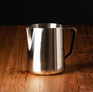 Wholesale 3Oz Stainless Steel Metal Steam Pitchers Espresso Machine Accessories <b>Coffee</b> Bar Cappuccino Milk Frothing Pitcher - Product Image 4