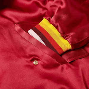 แจ็คเก็ตเบสบอลปักลาย-แจ็คเก็ตบอมเบอร์ปักลายตามสั่งสำหรับผู้ชาย สไตล์สตรีทแฟชั่นฤดูใบไม้ผลิ - Product Image 4