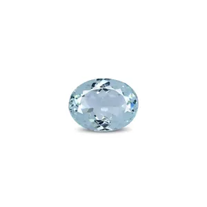 Piedra Preciosa Suelta de Morganita Azul Natural Facetada de Alta Calidad, 14.6 Quilates, Corte Ovalado, para Accesorios de Joyería, 10mm - Product Image 1