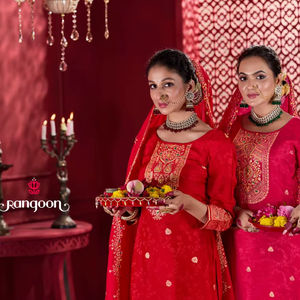 Fashionable Attractive <b>Beautiful</b> Women's Cotton Dola Kurti Pant Dupatta Quick Dry Modern All Seasons Whole Sale Rate - Product Image 1