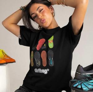 Camisetas de algodón pesado de 250gsm, ropa de calle con estampado gráfico Vintage de gran tamaño, estilo comprimido de talla grande para un ajuste cómodo - Product Image 4