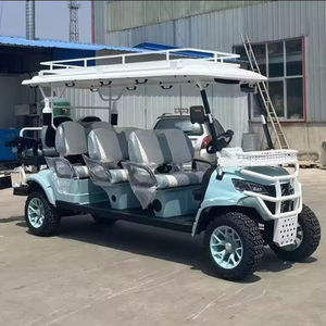Heavy-Duty 8-Seater Electric Golf Cart for Commercial <b>Transport</b> - Product Image 6