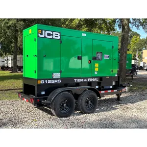 Grupo Electrógeno Industrial Diésel de 100kW con Selector de Voltaje, Remolcable, Comercial - Product Image 1