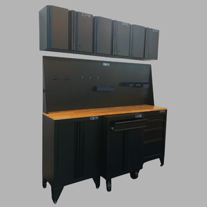 Établi armoire à outils 183cm stockage en acier au carbone pour mécanicien Garage entrepôt stockage d'outils fabriqué au Vietnam - Product Image 2