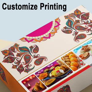 Contenedor de galletas Cajas Vacías de lujo Dulce Retro Paquete de fiesta Caramelo Chocolate Dulce Favor Cajas de regalos para fiesta - Product Image 2