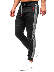 กางเกงวอร์มผ้าคอตตอน100% สำหรับฝึกซ้อมกางเกงเอวยางยืดมีกระเป๋าข้างและเอวยางยืดสำหรับนักกีฬา - Product Image 4