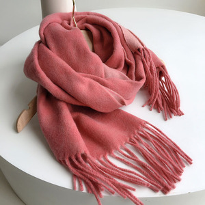 Fashion Quality Luxury Shawls Hot Autumn Pashmina Cashmere Scarf Women 2024 Customized Colors Customized Logo - Product Image 2