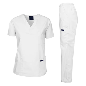 Wholesale Nursing Uniform <b>Sets</b> Hospital Uniform for Unisex Medical Nurse Scrubs <b>Doctor</b> Nurse Women Scrub <b>Set</b> Woven for Women - Product Image 2