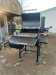 Suministro de la Empresa con el Mejor Precio del Mercado: Parrilla de Acero Moderna para Exteriores con Plancha y Caja Ahumadora - Product Image 5
