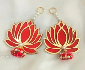 ที่แขวนบัวตกแต่ง ganpati ฉากหลังวัดแขวนตกแต่งผนังตกแต่งงานแต่งงานตกแต่งบ้านขายส่ง - Product Image 1