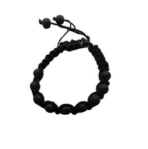 Crystal <b>bracelet</b> Black Lava Thread Round <b>Beads</b> <b>Bracelet</b> 8mm Stone Gemstone Fashion <b>Men</b> and Women Gift Energy - Product Image 5
