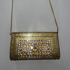 Bolsos de mosaico de última moda para mujer, ideales para fiestas, disponibles al mejor precio desde India para la moda femenina en fiestas nocturnas. - Product Image 6