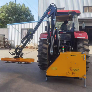 RIMA Tondeuse à flèche hydraulique, accessoire <span class=keywords><strong>pour</strong></span> taille-haies et débroussailleuse, composants principaux du moteur et de la pompe, longueur de flèche 5m, <span class=keywords><strong>pour</strong></span> tracteurs 80-100 CV - Product Image 1