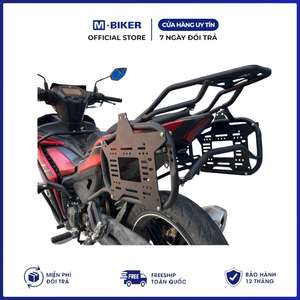 Portaequipajes para Motocicleta M-Biker Exciter 155, Servicio Profesional, Material de Aleación de Aluminio Duradero, 5.5 kg, 82x31x18 cm - Product Image 5