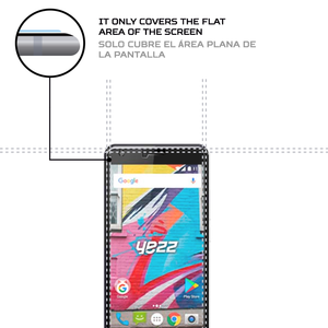 ฟิล์มกันรอยหน้าจอ ANTISHOCK สำหรับ Yezz Andy 5E5 ฟิล์มกันรอยหน้าจอโทรศัพท์มือถือคุณภาพพรีเมียม - Product Image 3
