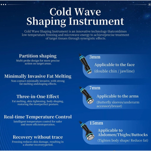 CoolWave, Equipo para Moldear el Cuerpo, Reafirma la Piel de Forma Efectiva, Elimina la Celulitis y Modela la Figura - Product Image 5
