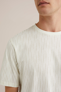 Camisetas de Manga Corta para Hombre de Alta Calidad, Secado Rápido, Estampados a Rayas, Tela de Calidad, Moda en Tendencia 2026 - Product Image 3