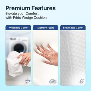 Frido Ultimate Wedge <b>Cushion</b> with Foam Filling Home Use Sewing Technique - Product Image 2