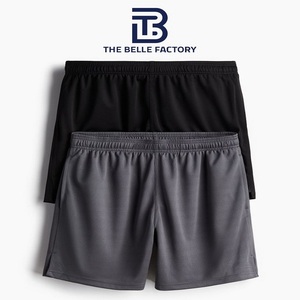 กางเกงขาสั้นออกกำลังกายสำหรับผู้ชายกางเกงขาสั้นออกกำลังกายลายทึบดีไซน์ตามสั่ง - Product Image 2