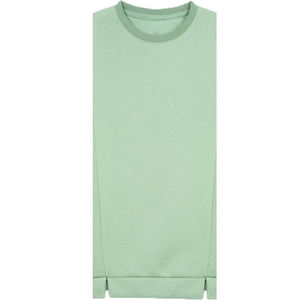 Sudadera de Invierno Ecológica para Mujer, Bordada, de Forro Polar, Transpirable, Cortavientos, Cuello Redondo, Manga Larga, Color Pista - Product Image 3